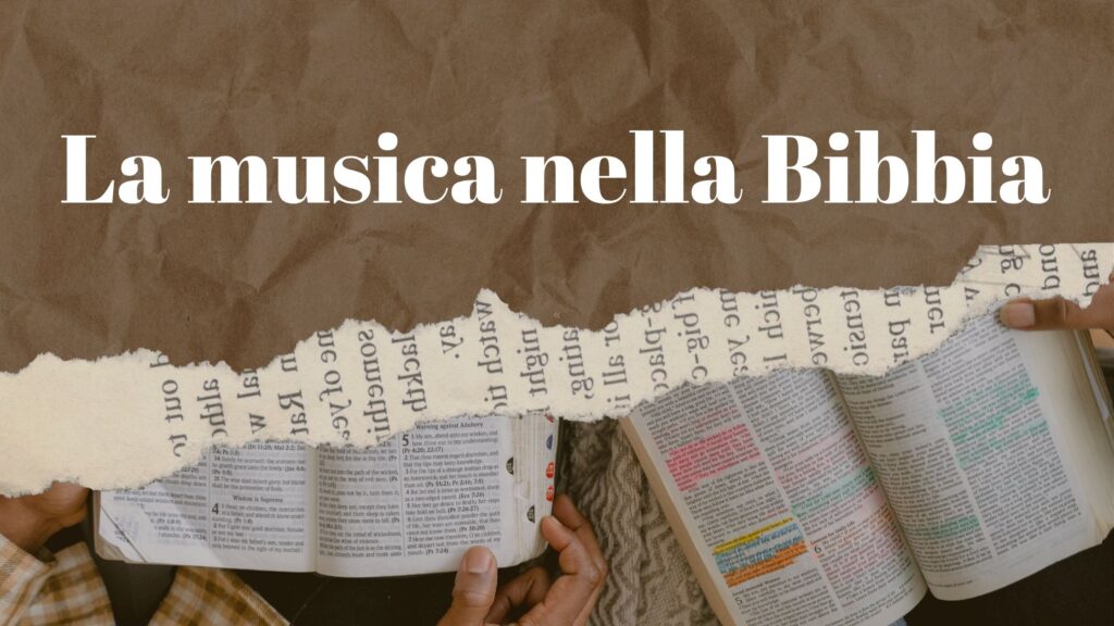 la musica nella Bibbia